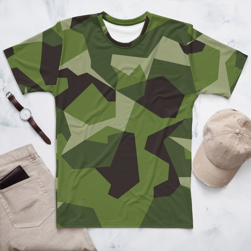 M90 Swedish Woodland CAMO Mens T-Shirt - XS