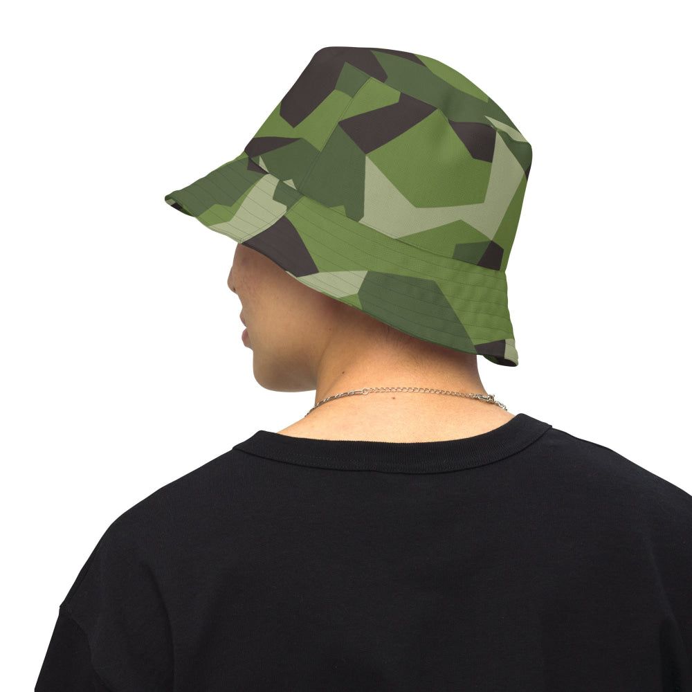 Swedish M90 CAMO Reversible bucket hat - Bucket Hat