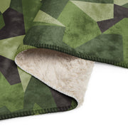 M90 Swedish Woodland CAMO Sherpa Blanket