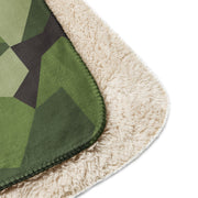 M90 Swedish Woodland CAMO Sherpa Blanket
