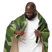 M90 Swedish Woodland CAMO Sherpa Blanket