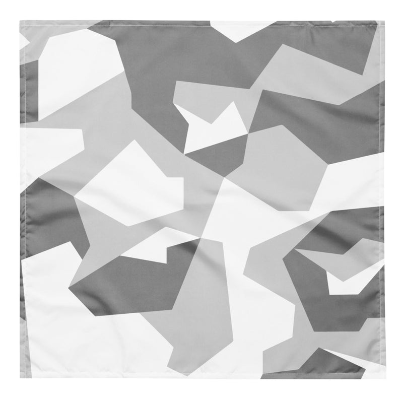 M90 Swedish Snow CAMO Bandana - L - Head