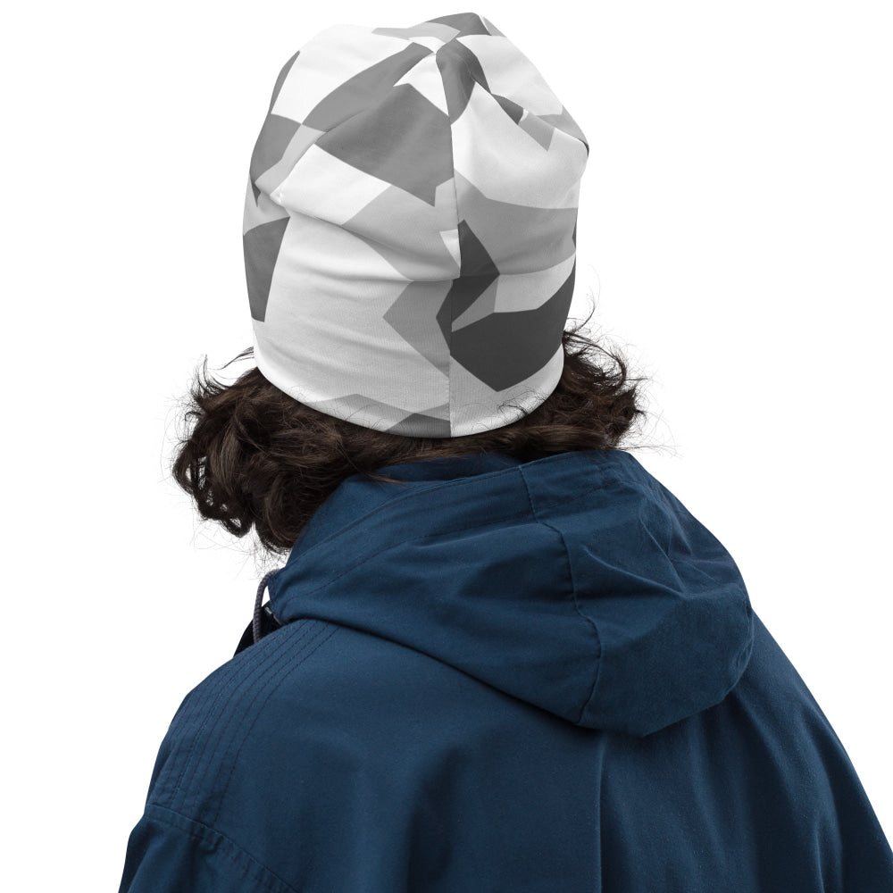 Swedish M90 Snow CAMO Beanie