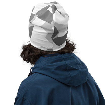 Swedish M90 Snow CAMO Beanie