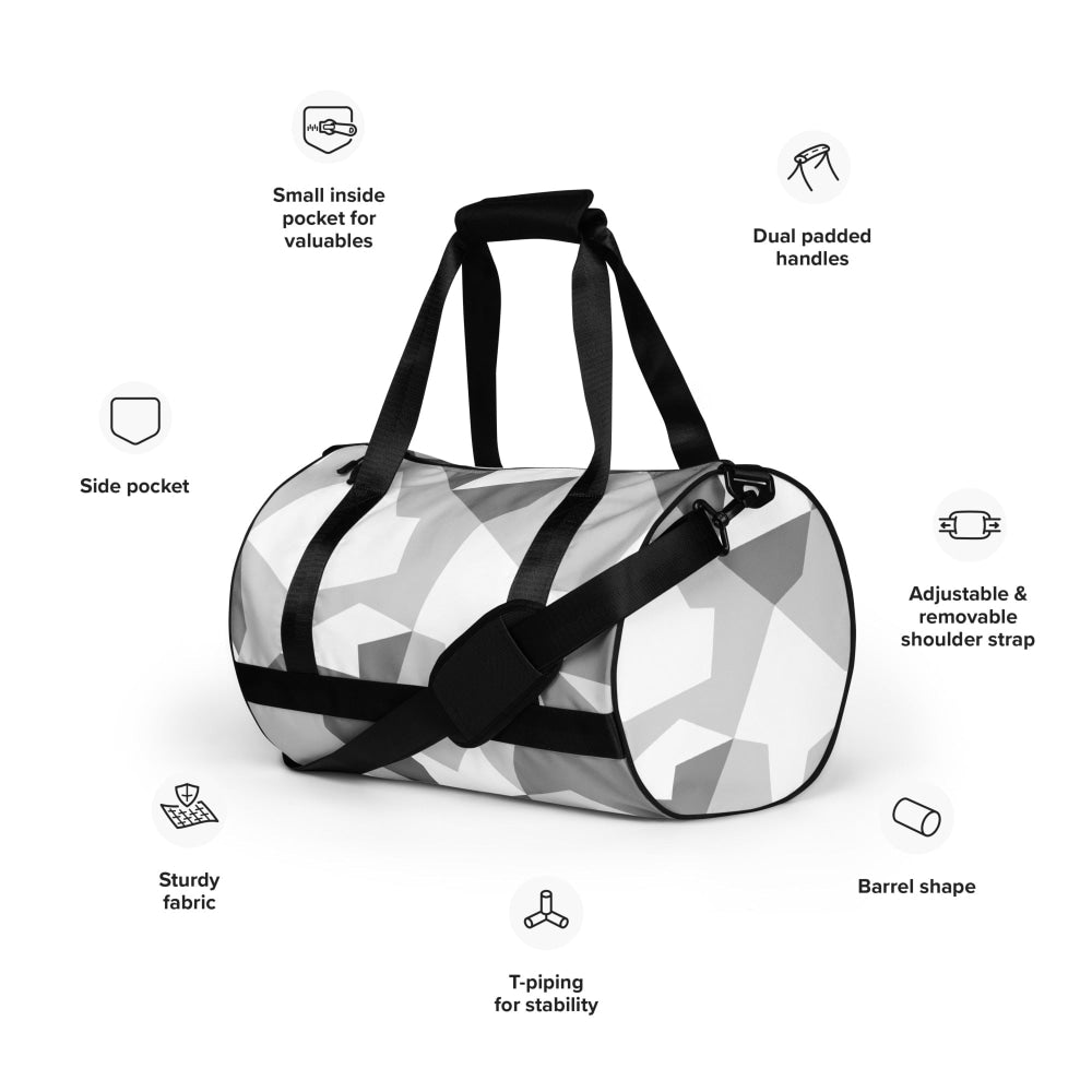 Swedish M90 Snow CAMO gym bag - Gym Bag