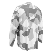 M90 Swedish Snow CAMO Unisex Hockey Fan Jersey