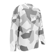 M90 Swedish Snow CAMO Unisex Hockey Fan Jersey