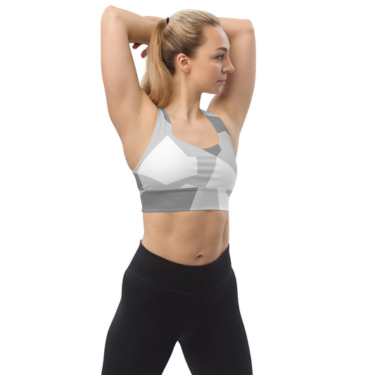 Swedish M90 Snow CAMO Longline sports bra - XS - Womens Sports Bra