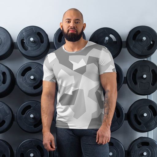 M90 Swedish Snow CAMO Mens Athletic T-Shirt - XS - Shirt
