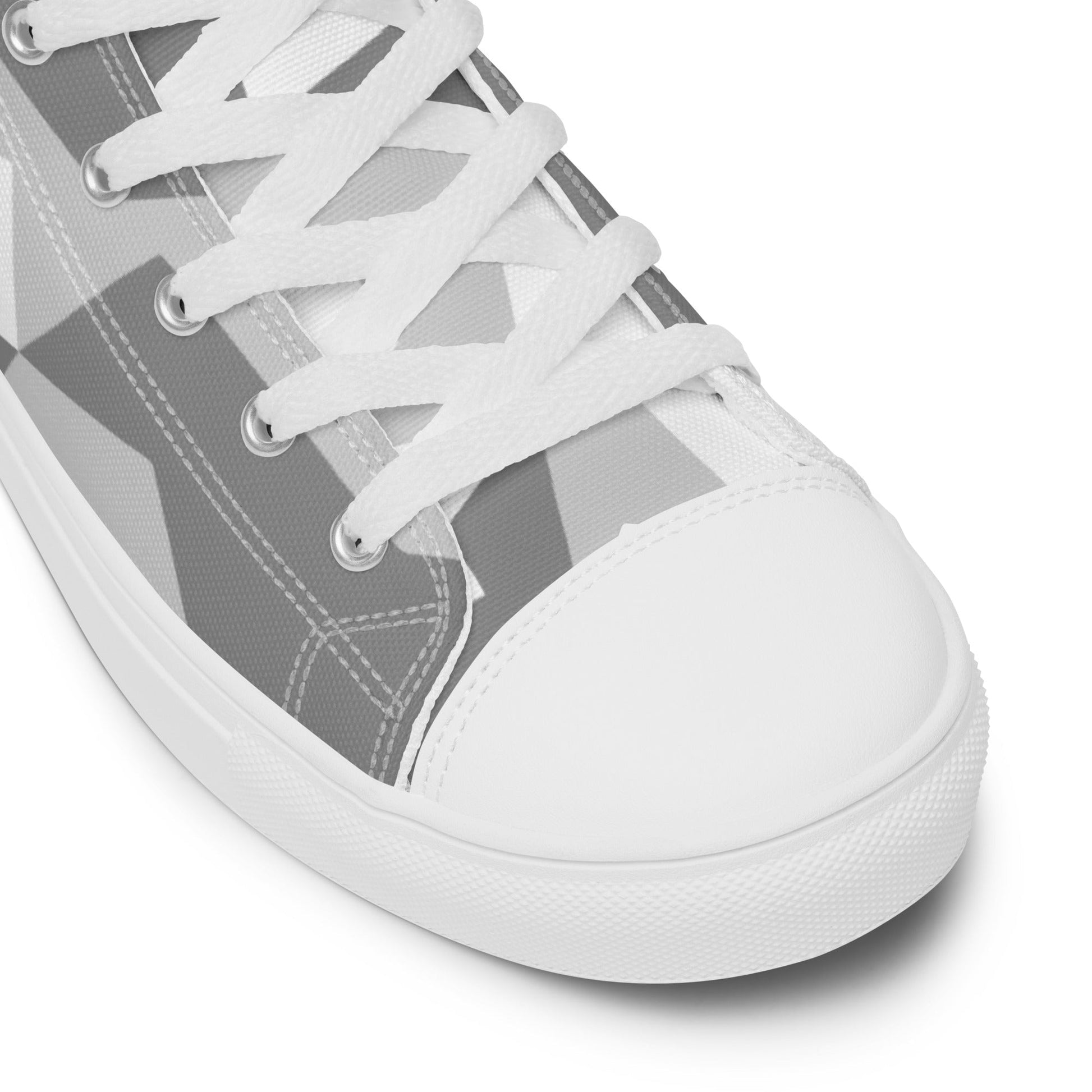 Swedish M90 Snow CAMO Mens high top canvas shoes - High Top Canvas Shoes