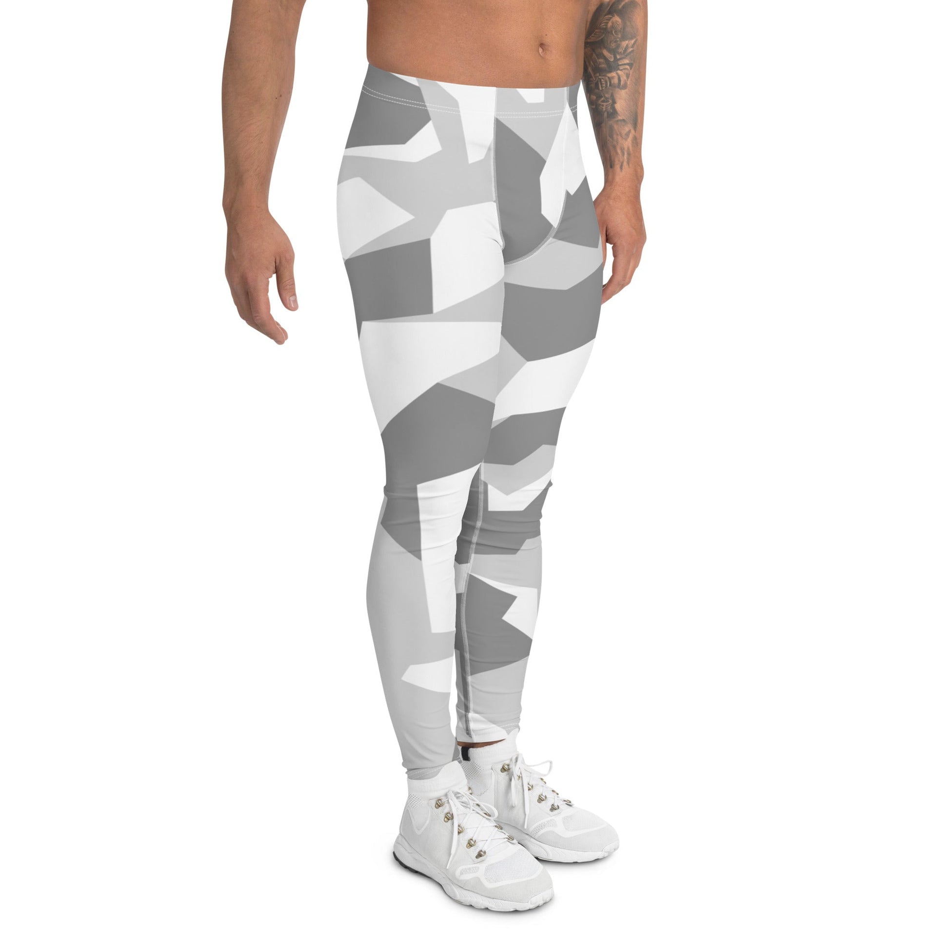 Swedish M90 Snow CAMO Mens Leggings