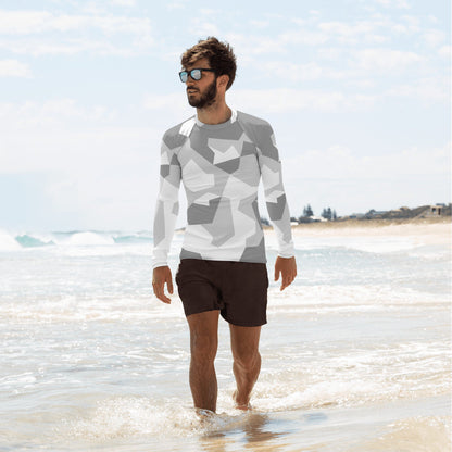 Swedish M90 Snow CAMO Men’s Rash Guard - XS - Mens