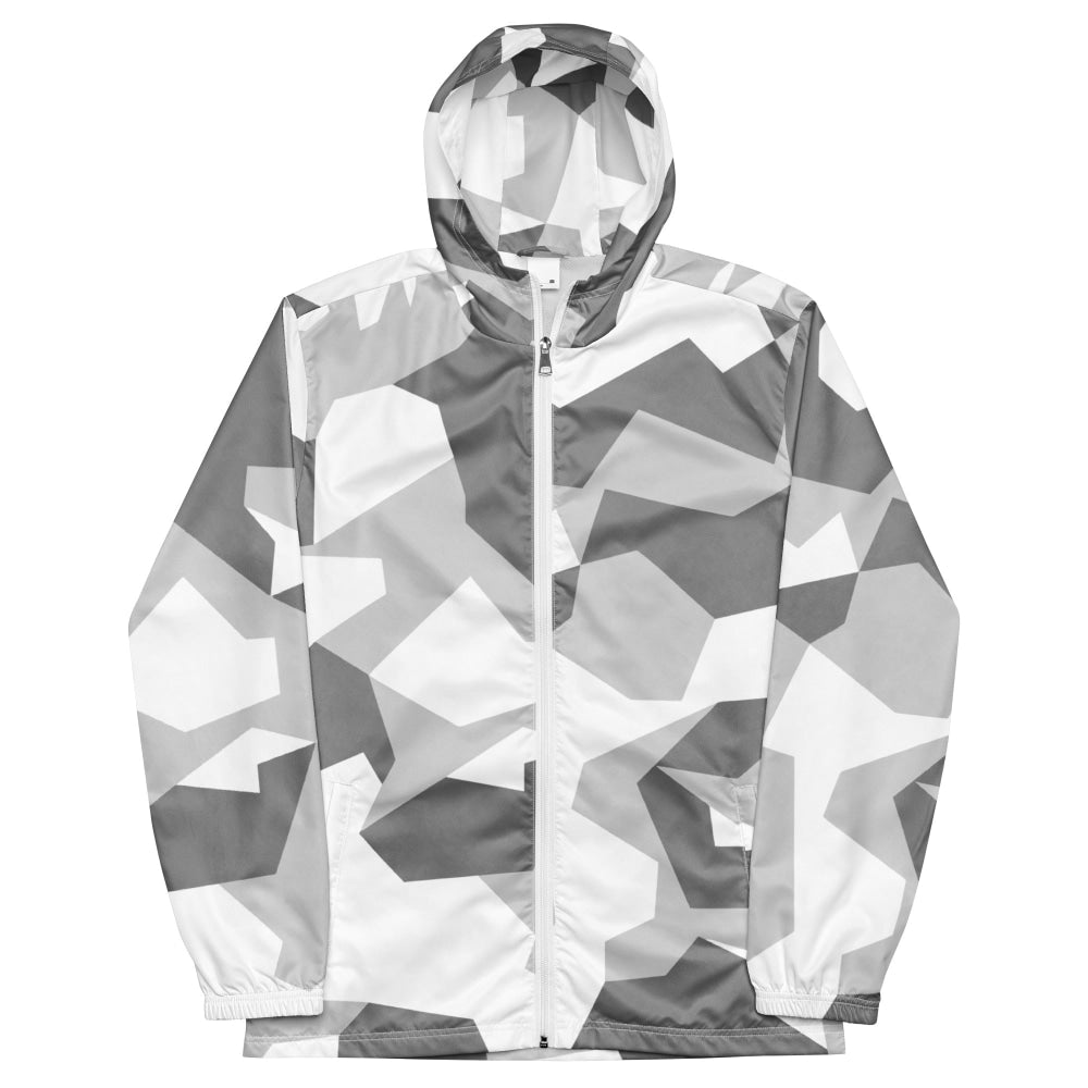 Swedish M90 Snow CAMO Men’s windbreaker - Mens Windbreaker