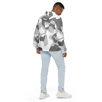 Swedish M90 Snow CAMO Men’s windbreaker - Mens Windbreaker