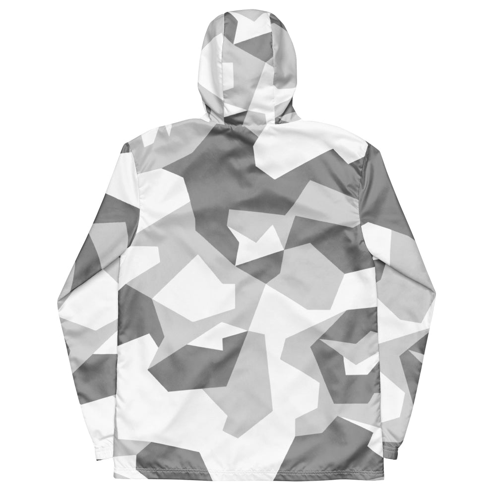 Swedish M90 Snow CAMO Men’s windbreaker - Mens Windbreaker