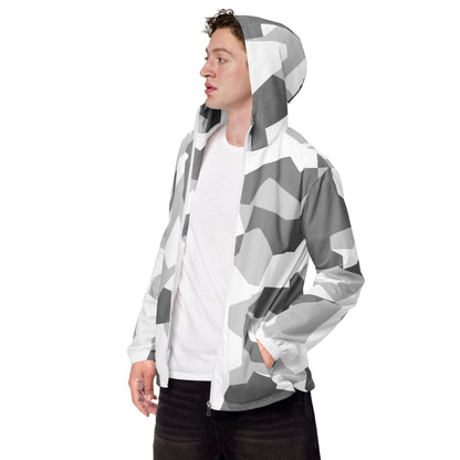 Swedish M90 Snow CAMO Men’s windbreaker - XS - Mens Windbreaker