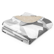 M90 Swedish Snow CAMO Sherpa Blanket