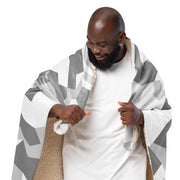 M90 Swedish Snow CAMO Sherpa Blanket