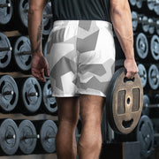 M90 Swedish Snow CAMO Unisex Athletic Long Shorts
