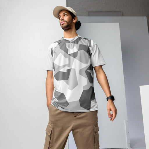M90 Swedish Snow CAMO Unisex Basketball Jersey - 2XS