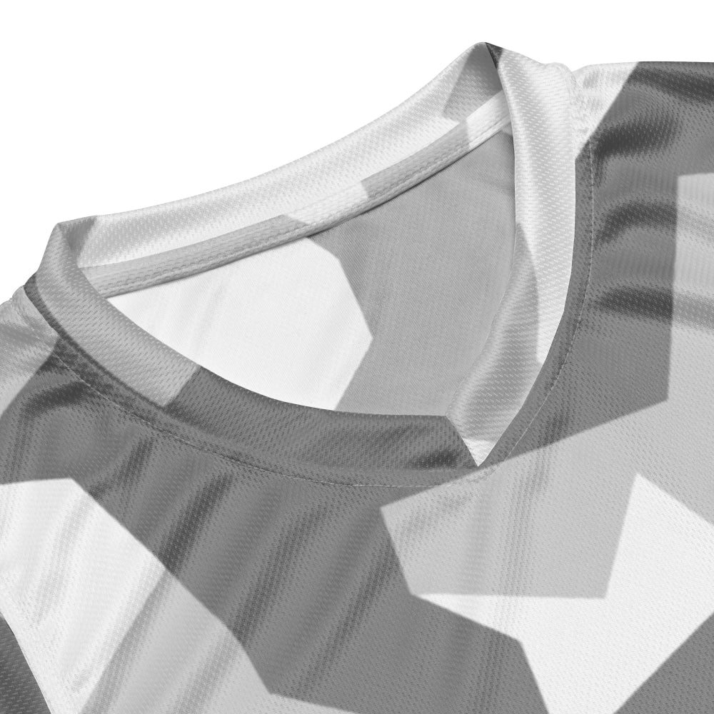 Swedish M90 Snow CAMO unisex basketball jersey - Unisex Basketball Jersey