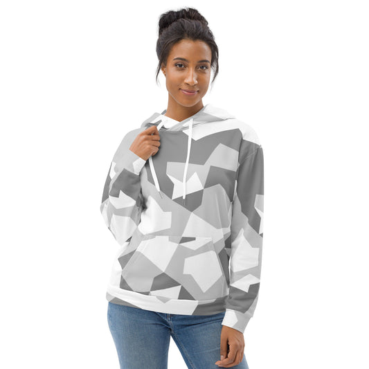 Swedish M90 Snow CAMO Unisex Hoodie - Hoodies