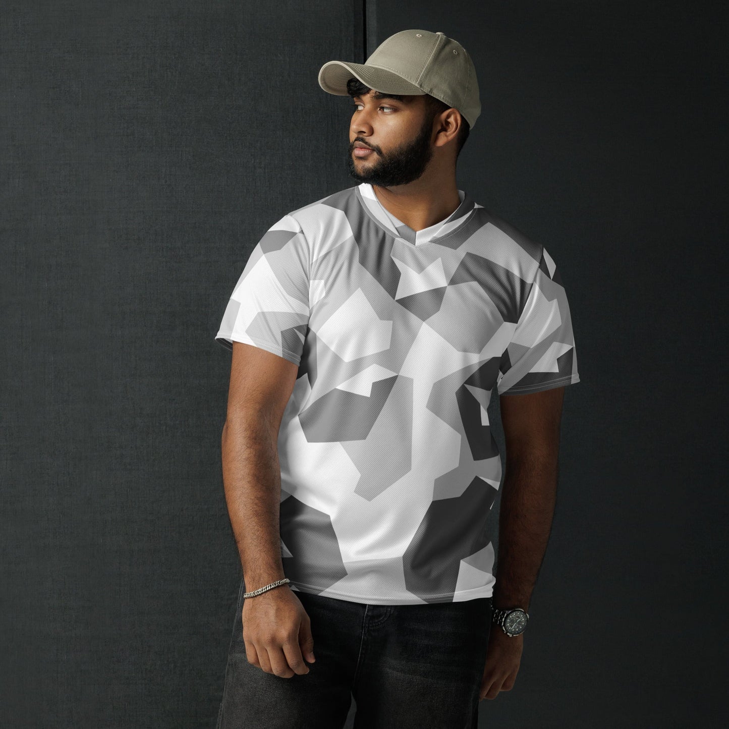 Swedish M90 Snow CAMO unisex sports jersey Sports Jerseys