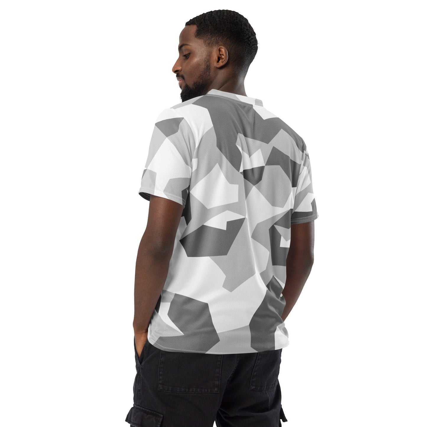 Swedish M90 Snow CAMO unisex sports jersey Sports Jerseys