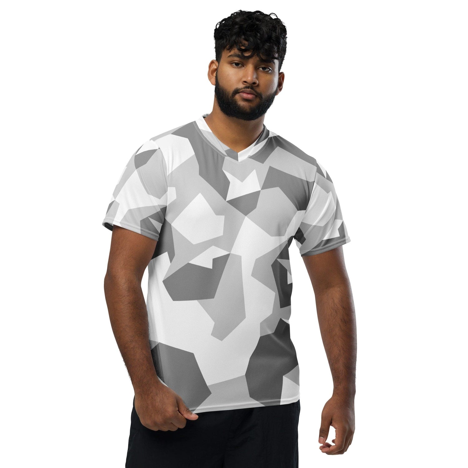 Swedish M90 Snow CAMO unisex sports jersey - Sports Jerseys