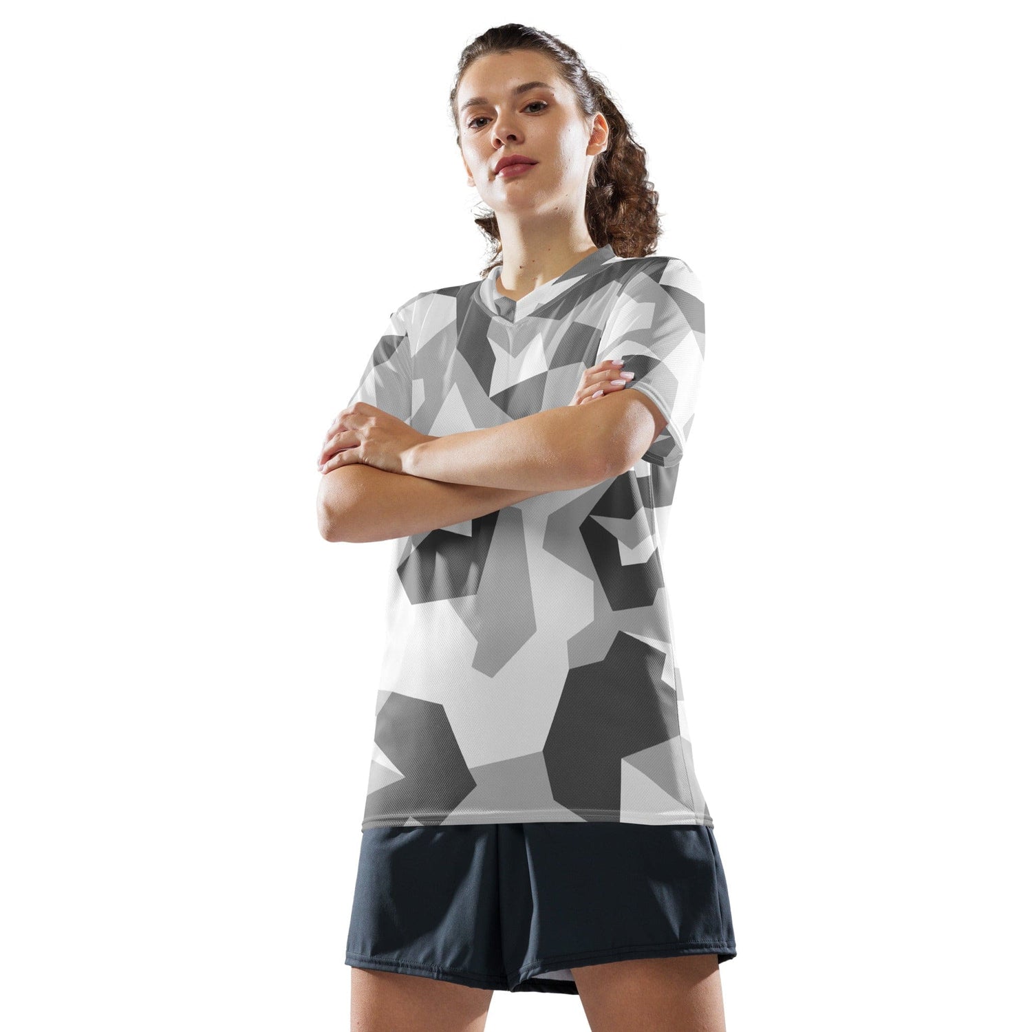 Swedish M90 Snow CAMO unisex sports jersey - Sports Jerseys