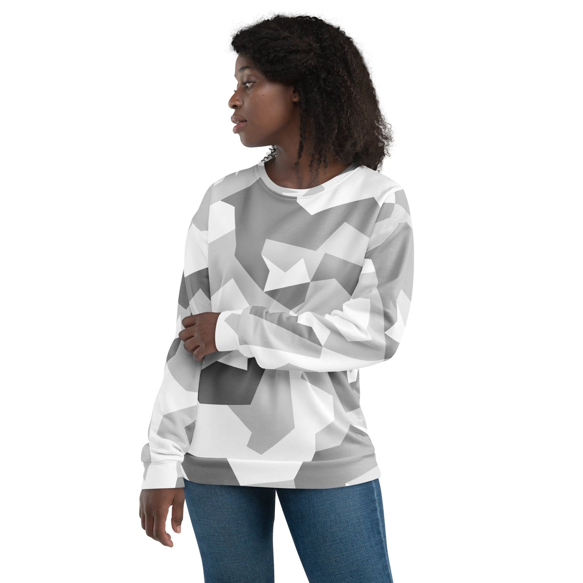 Swedish M90 Snow CAMO Unisex Sweatshirt