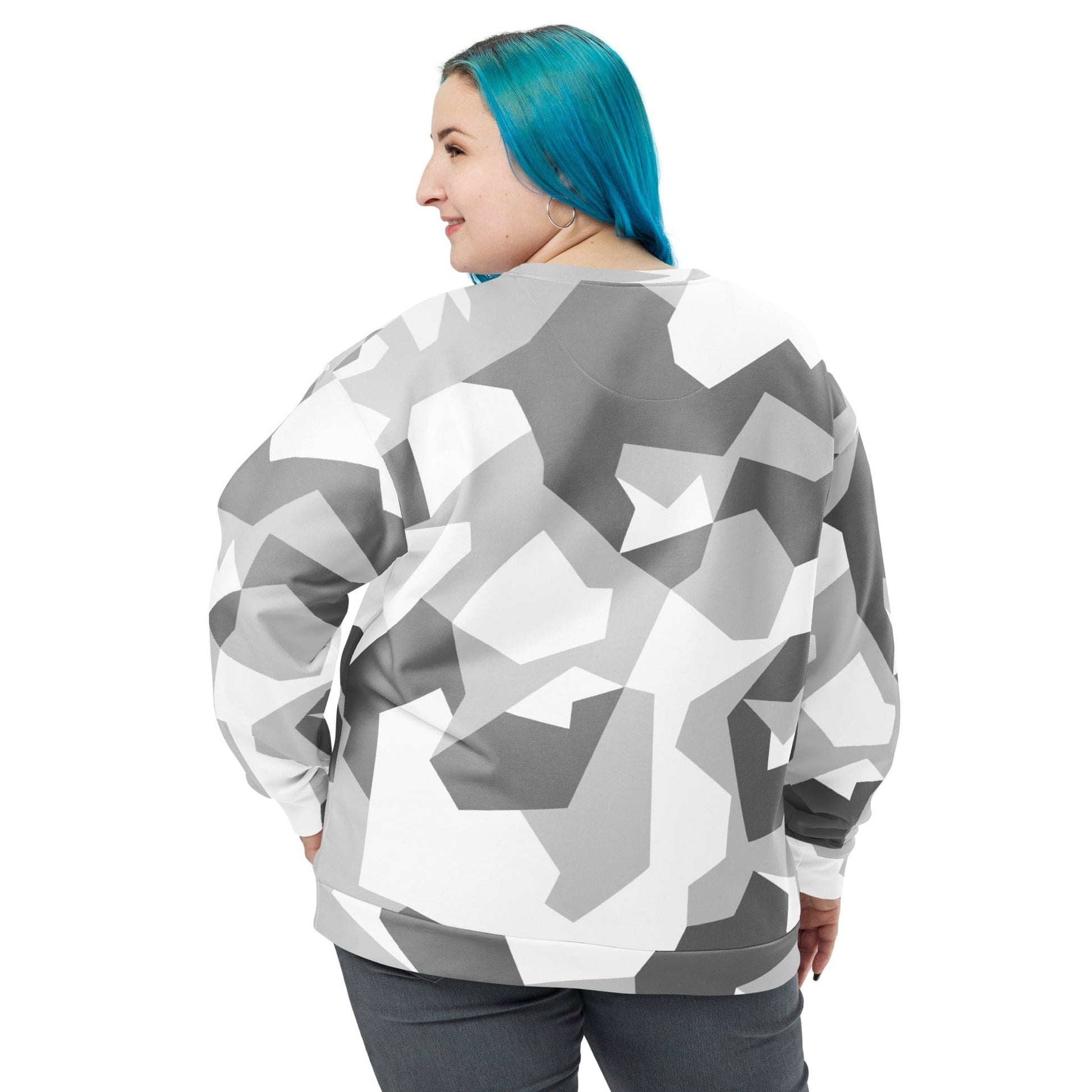 Swedish M90 Snow CAMO Unisex Sweatshirt