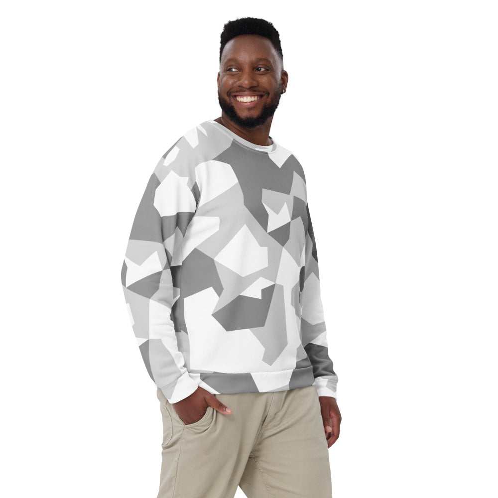 Swedish M90 Snow CAMO Unisex Sweatshirt