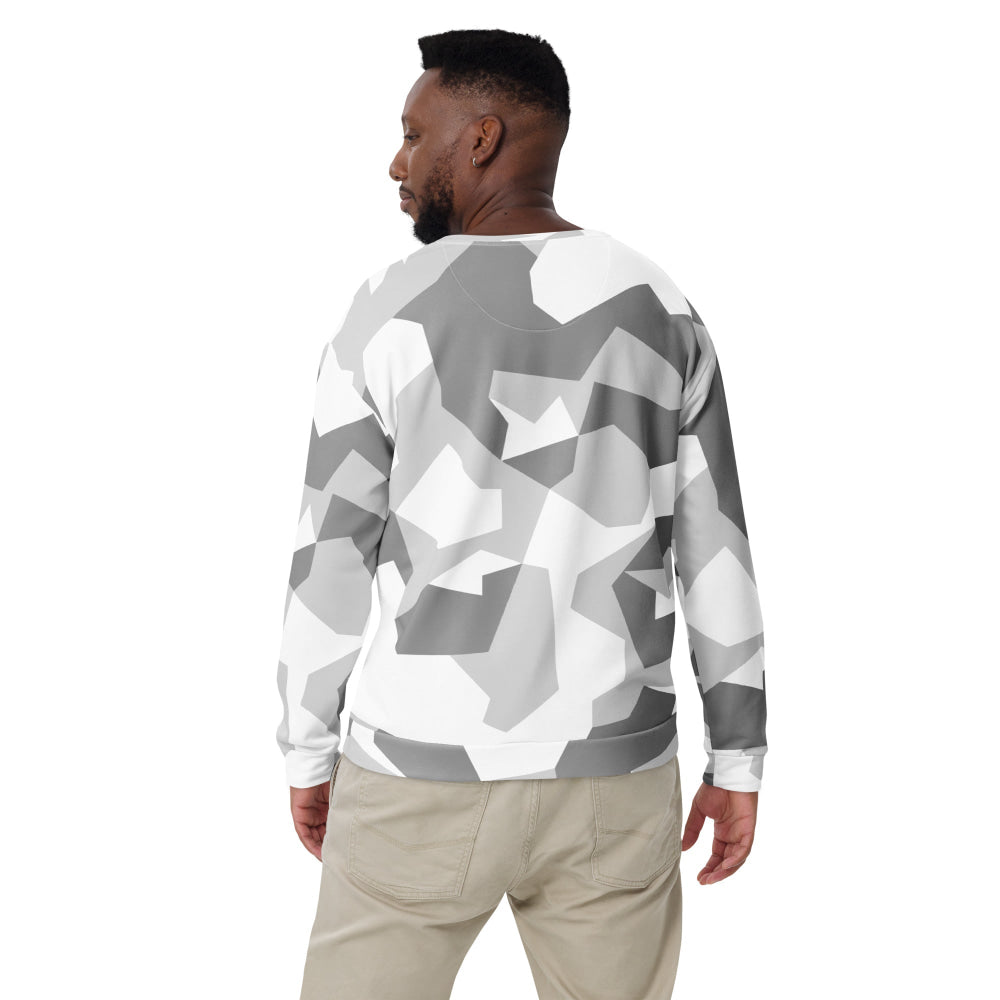 Swedish M90 Snow CAMO Unisex Sweatshirt