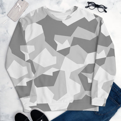 Swedish M90 Snow CAMO Unisex Sweatshirt