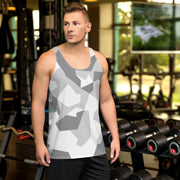 M90 Swedish Snow CAMO Unisex Tank Top - XS - Shirt
