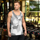 Swedish M90 Snow CAMO Unisex Tank Top - XS - Tops