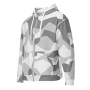 M90 Swedish Snow CAMO Unisex Zip Hoodie