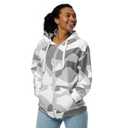 M90 Swedish Snow CAMO Unisex Zip Hoodie