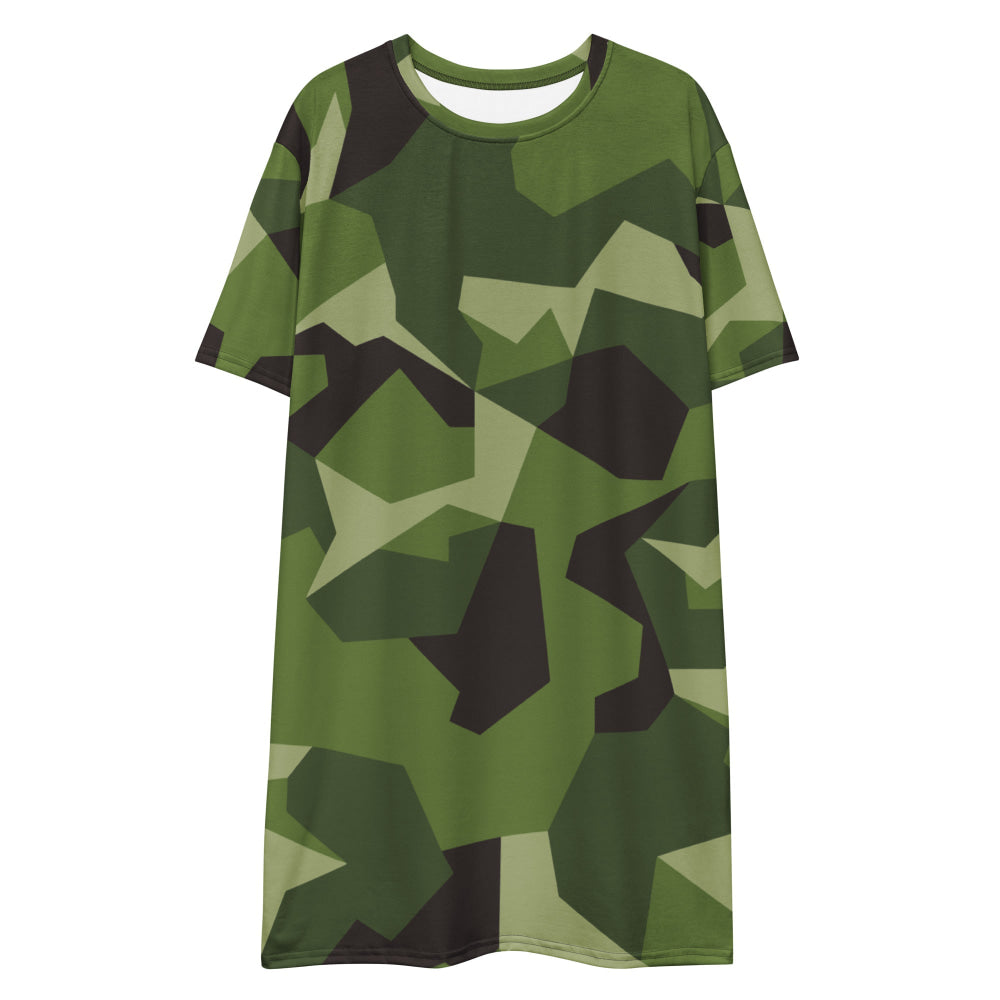 Swedish M90 CAMO T-shirt dress - Womens T-Shirt Dress