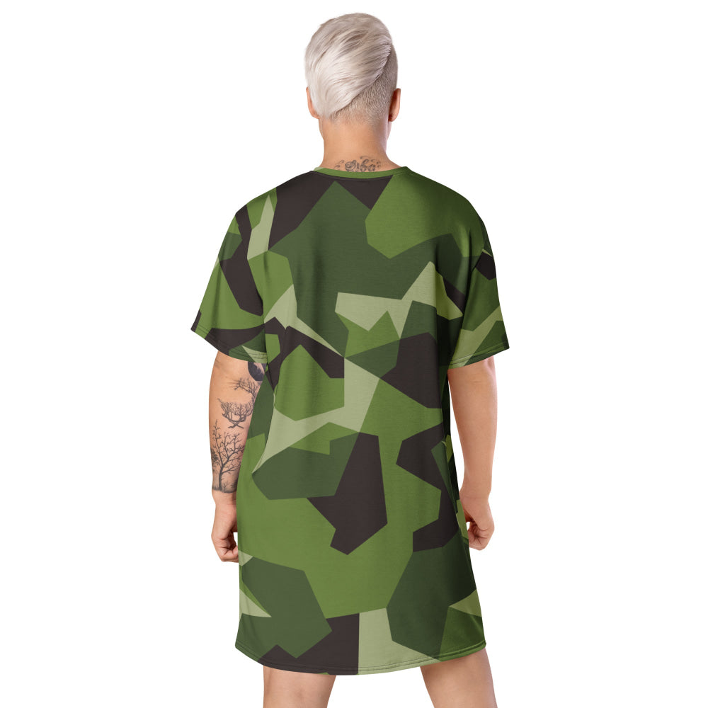 Swedish M90 CAMO T-shirt dress - Womens T-Shirt Dress