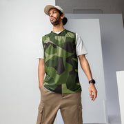 M90 Swedish Woodland CAMO Unisex Basketball Jersey - 2XS