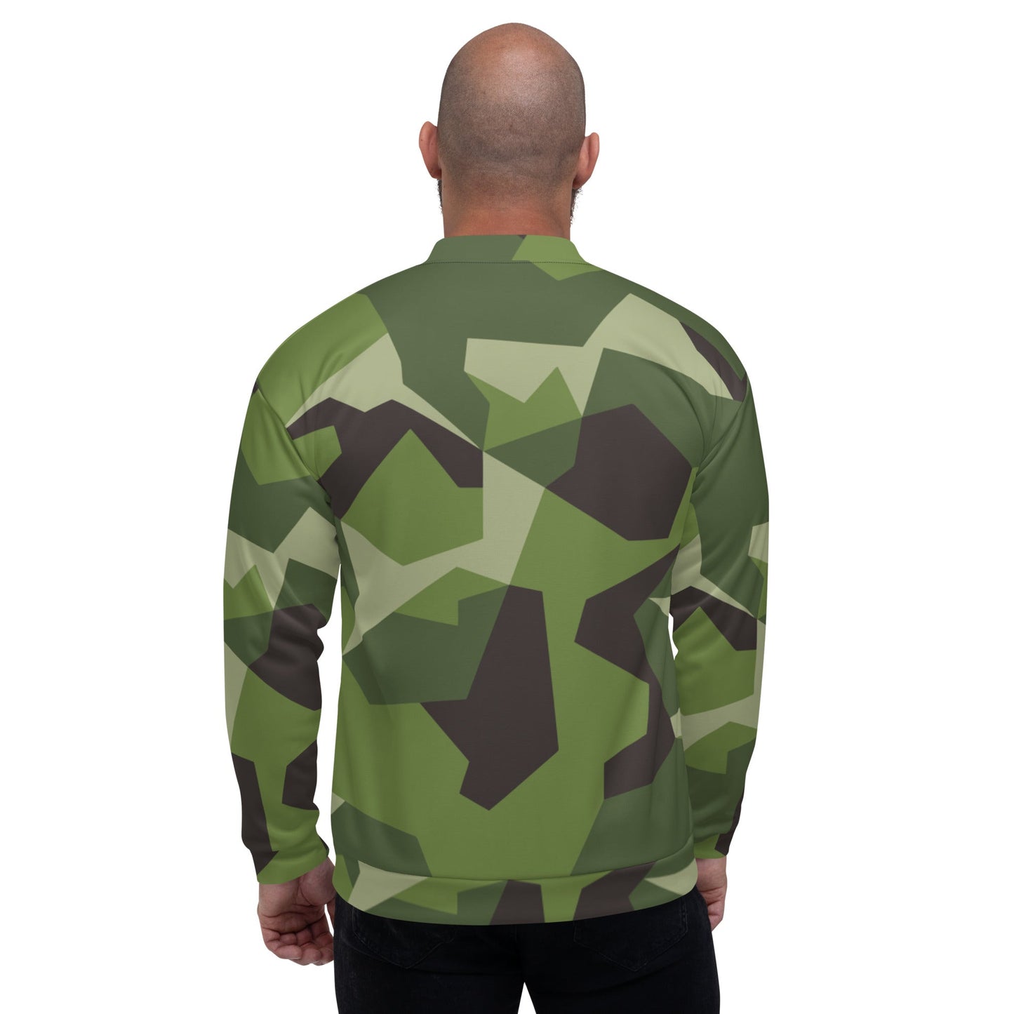 Swedish M90 CAMO Unisex Bomber Jacket - Jackets