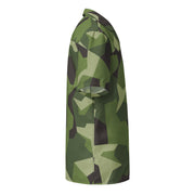 M90 Swedish Woodland CAMO Unisex Short-Sleeve Button Shirt