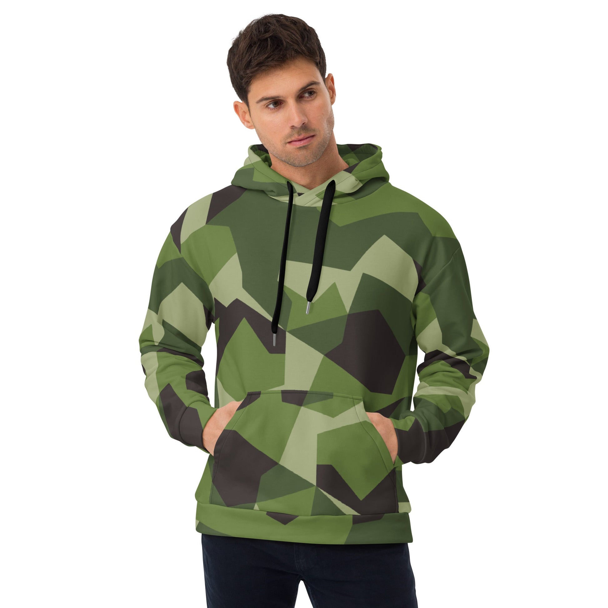 Swedish M90 CAMO Unisex Hoodie - 2XS - Hoodies