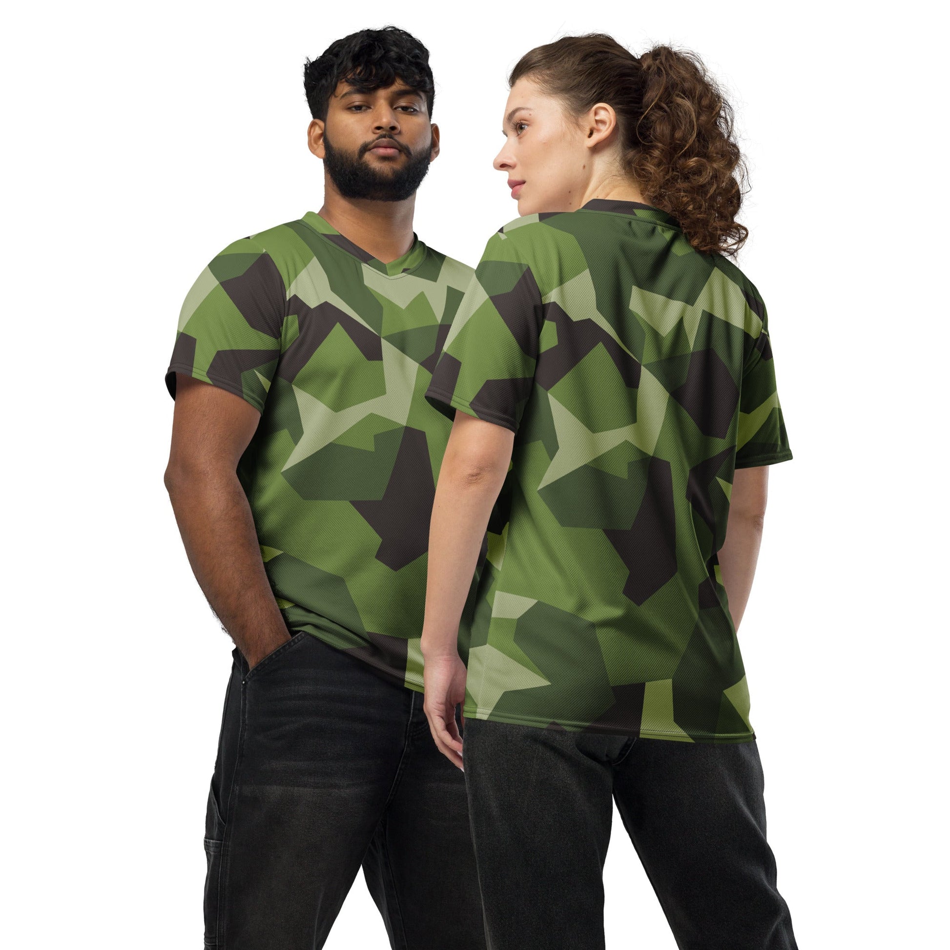 Swedish M90 CAMO unisex sports jersey 2XS Sports Jerseys