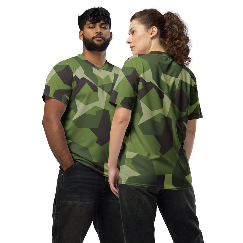 M90 Swedish Woodland CAMO Unisex Sports Jersey - 2XS