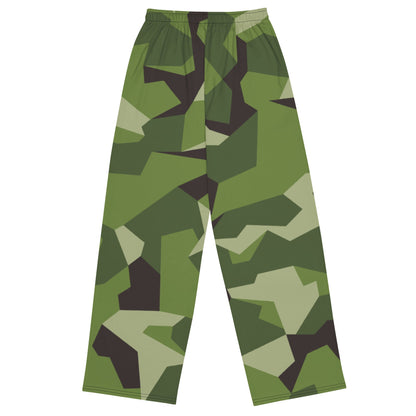 Swedish M90 CAMO unisex wide-leg pants - Unisex Wide-Leg Pants