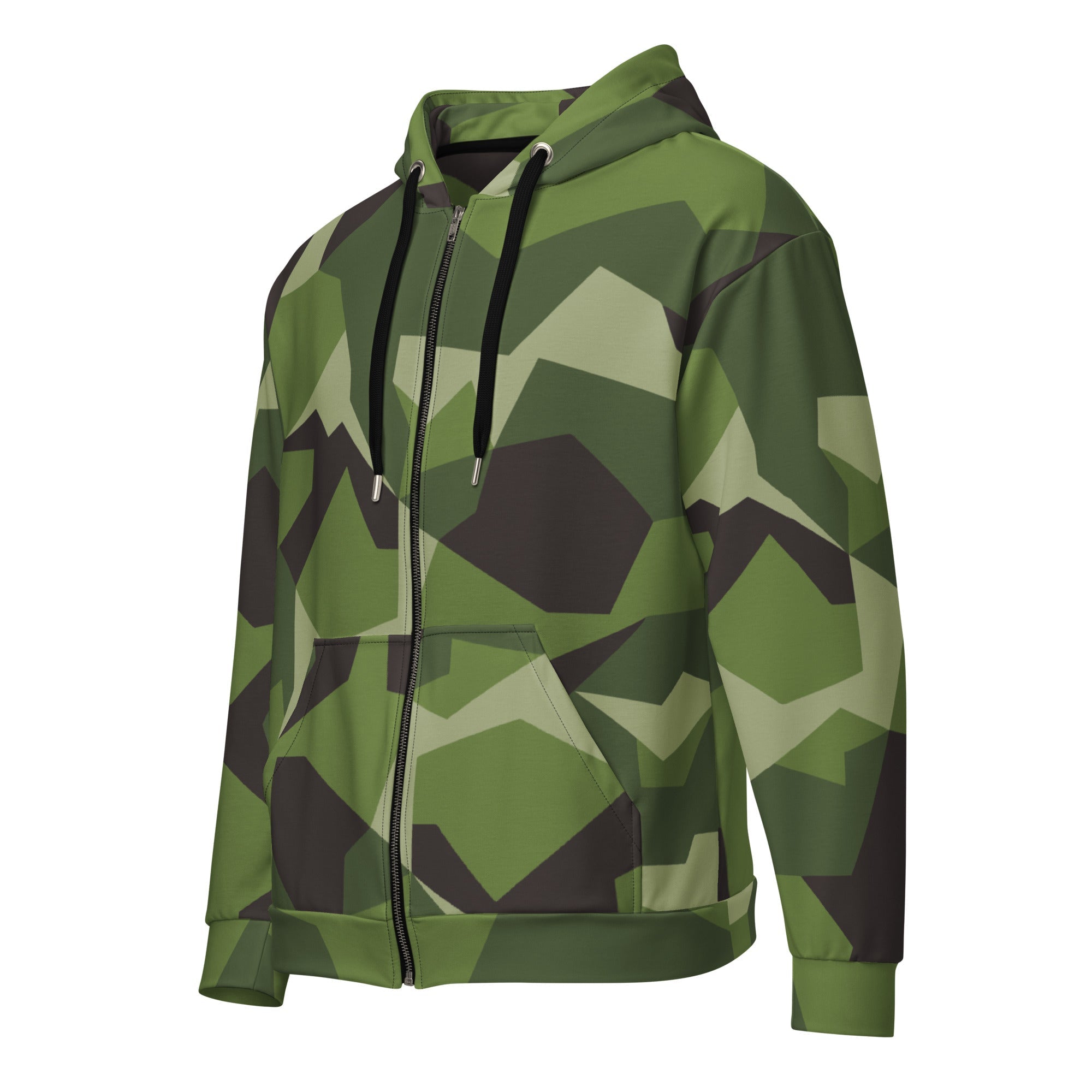 CAMO HQ - Swedish M90 CAMO Unisex Zip Hoodie - Worldwide Shipping