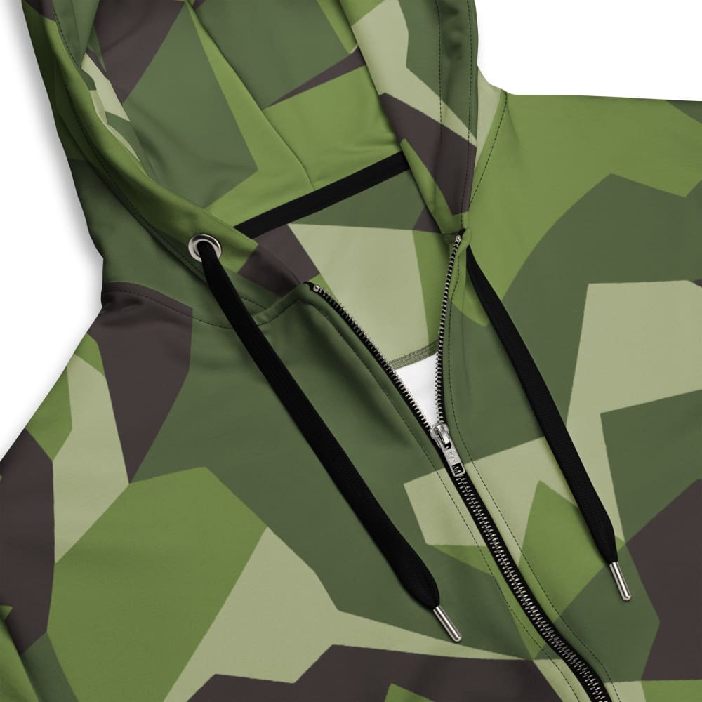 Swedish M90 CAMO Unisex zip hoodie